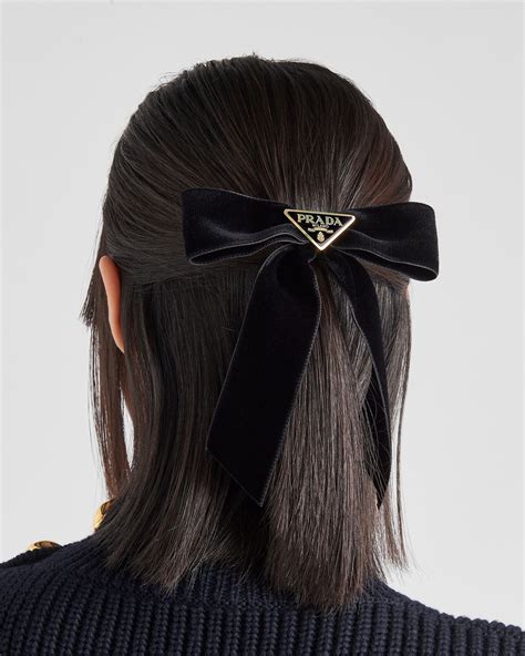 haarspange prada rosa|prada hair accessories.